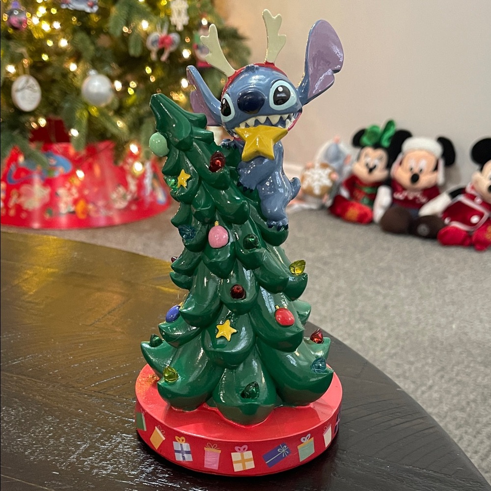 Stitch Christmas Tree Figurine